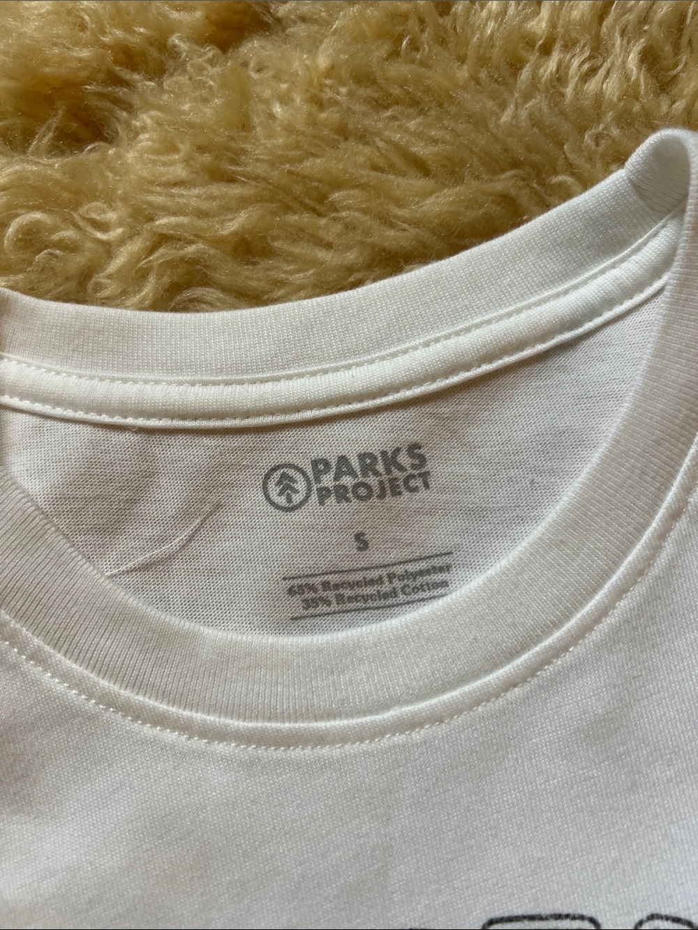 Parks Project Women "You Break It You Buy It" White Graphic Tee - Picture 2 of 7